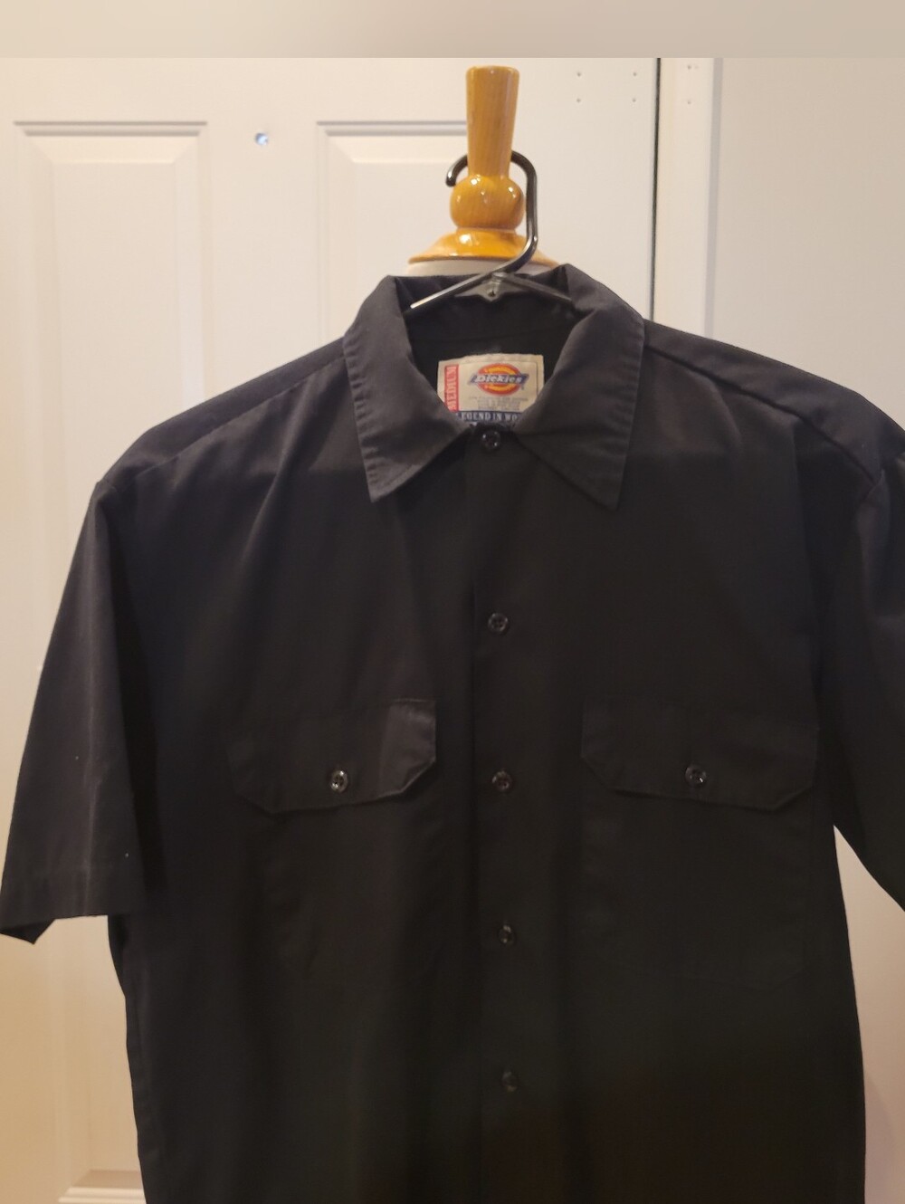 👕EUC~Dickies Black Short Sleeve Work Shirt
